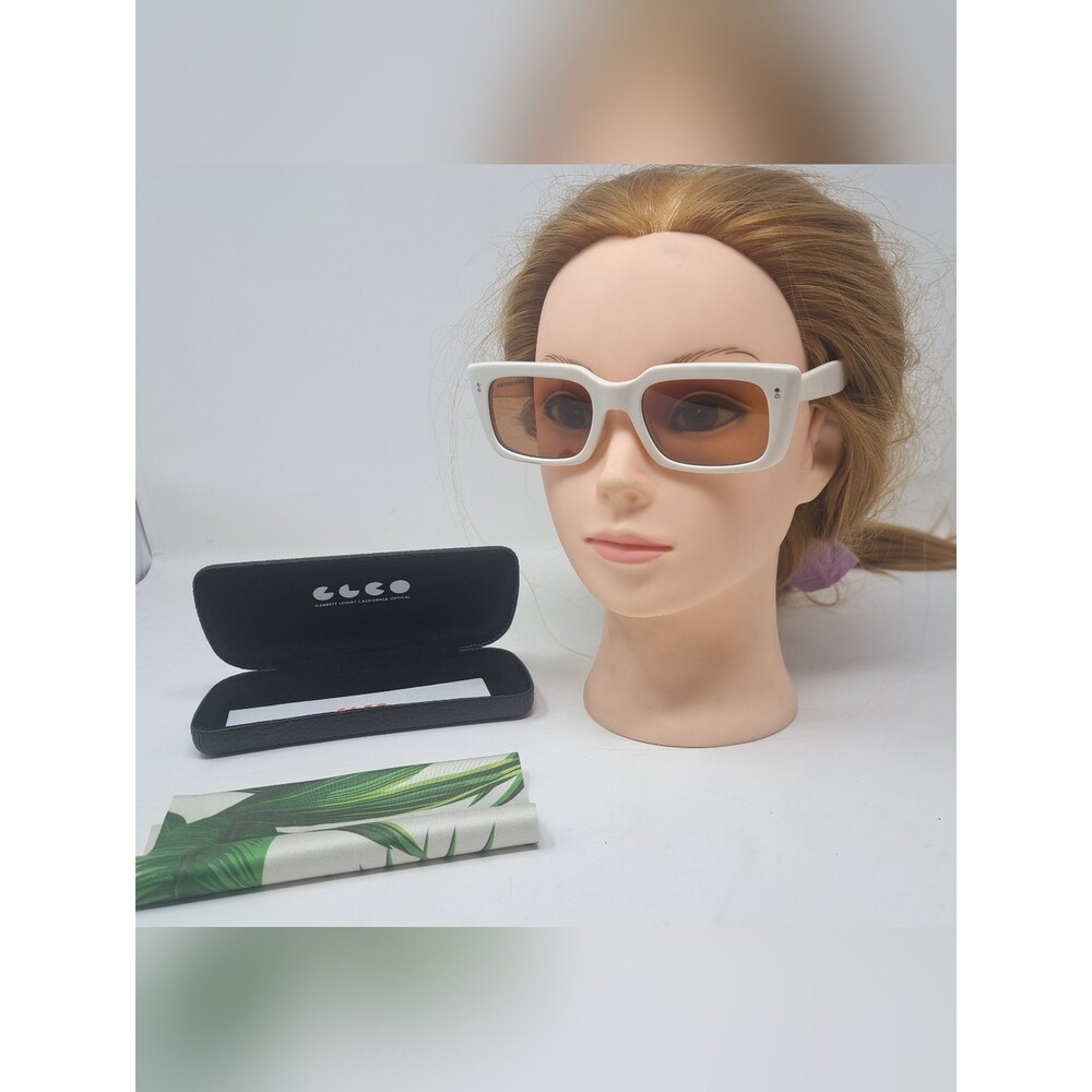 NEW Garrett Leight California Sunglasses Teen Spirit Rectangle GL3030 49-21-135